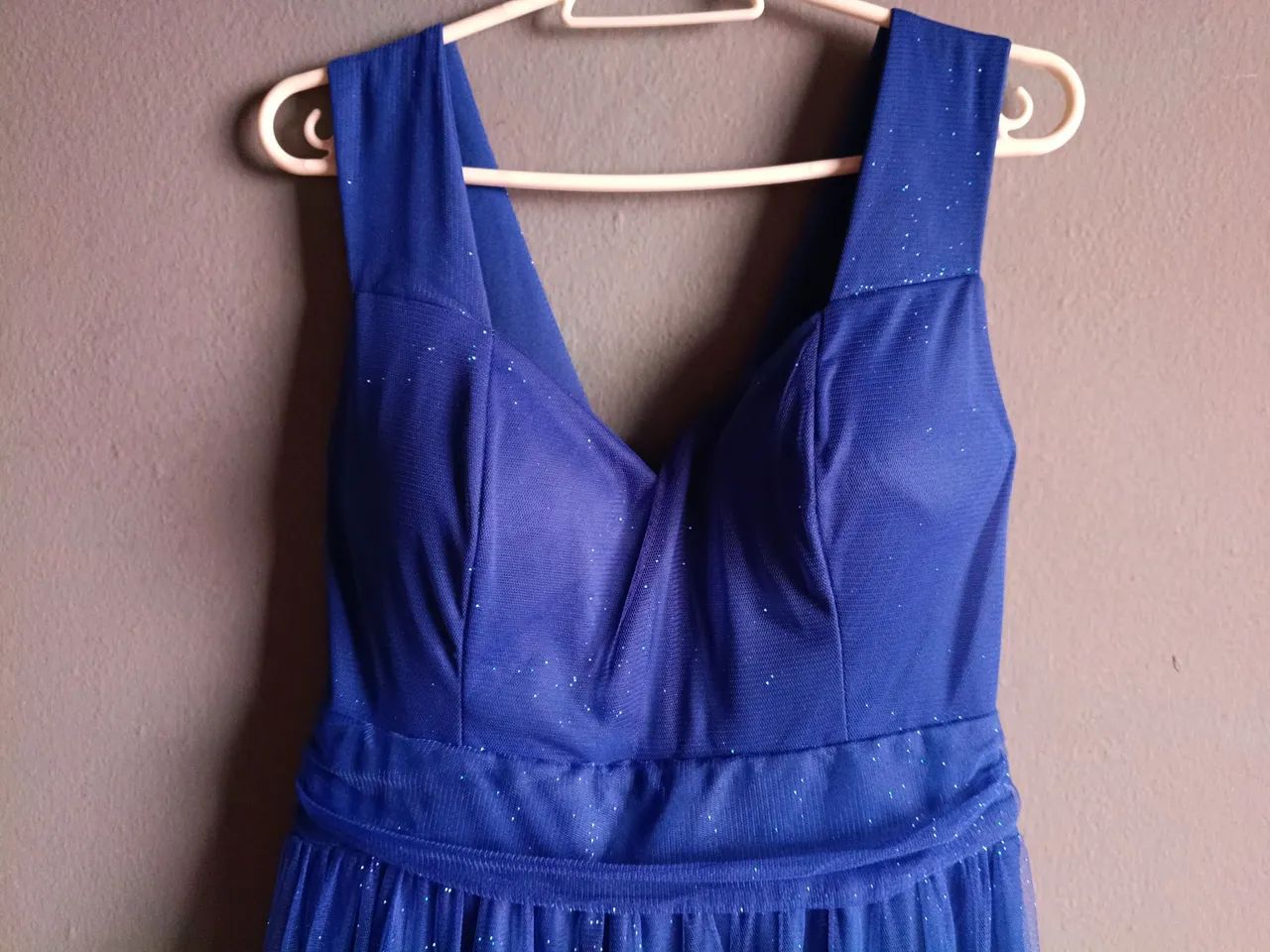 Vestido De formatura azul Royal 