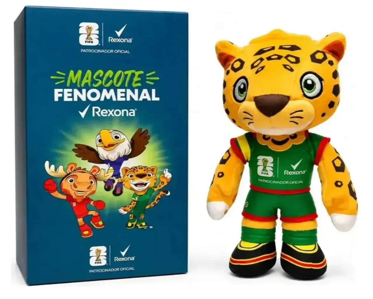 Mascote "onça pintada" fenomenal