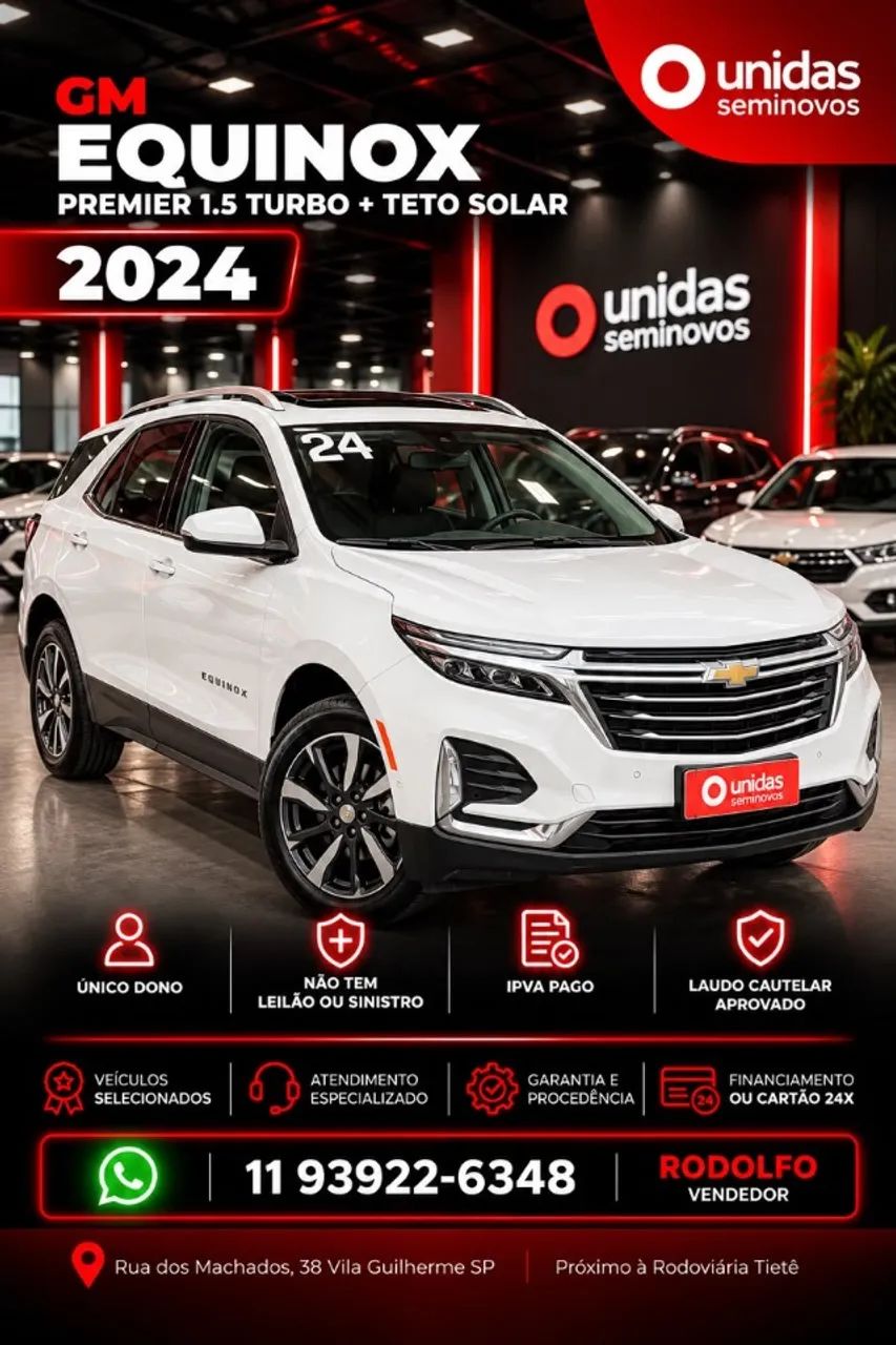 Chevrolet Equinox PREMIER 1.5 AT 2024