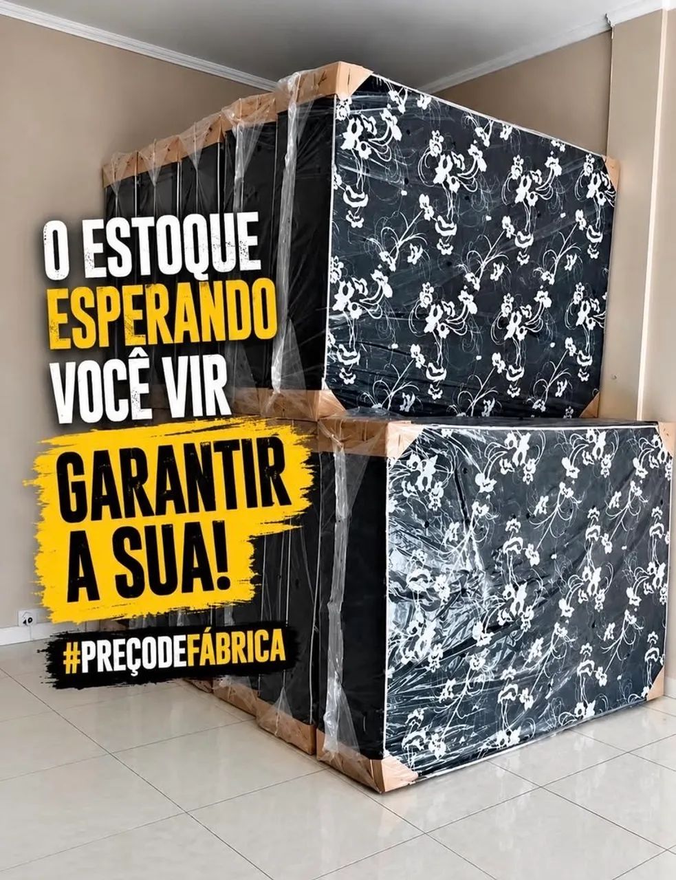 Mega oferta só essa semana cama box casal 10cm D33