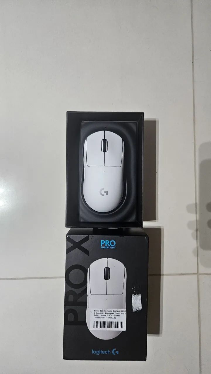 Mouse logitech Pro superlight Branco pouco usado - Foto 2