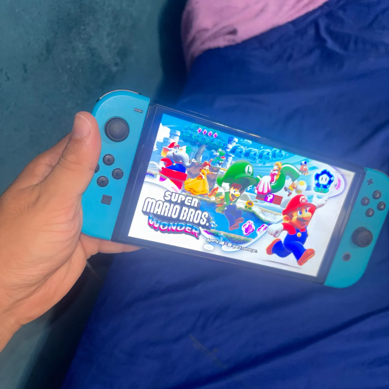 Nintendo Switch OLED SEMI NOVO - 256gb - DESBLOQUEADO - Consoles