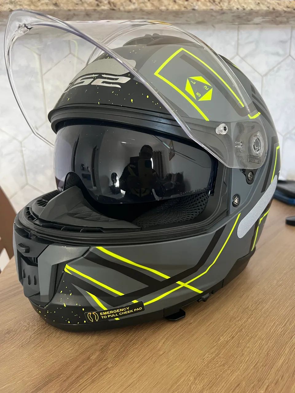 CAPACETE LS2 STREAM II Novooo - Foto 3