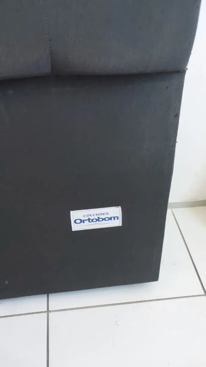 Cabeceira cama de casal Ortobom 1,40