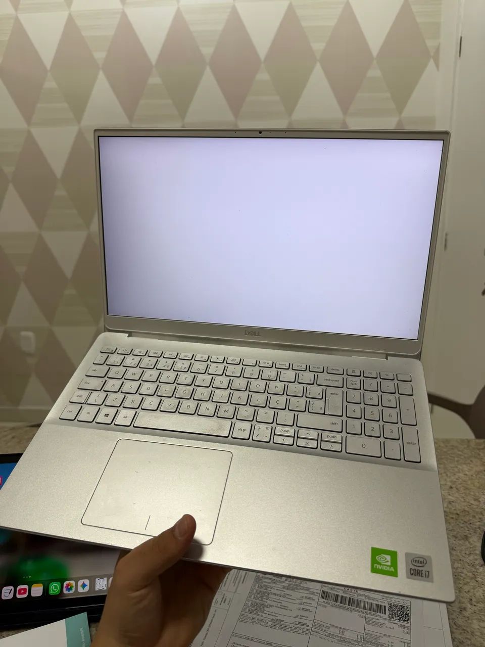 Notebook Dell I7 10ª, Placa de Vídeo MX250 com SSD NVME 256 - Foto 3