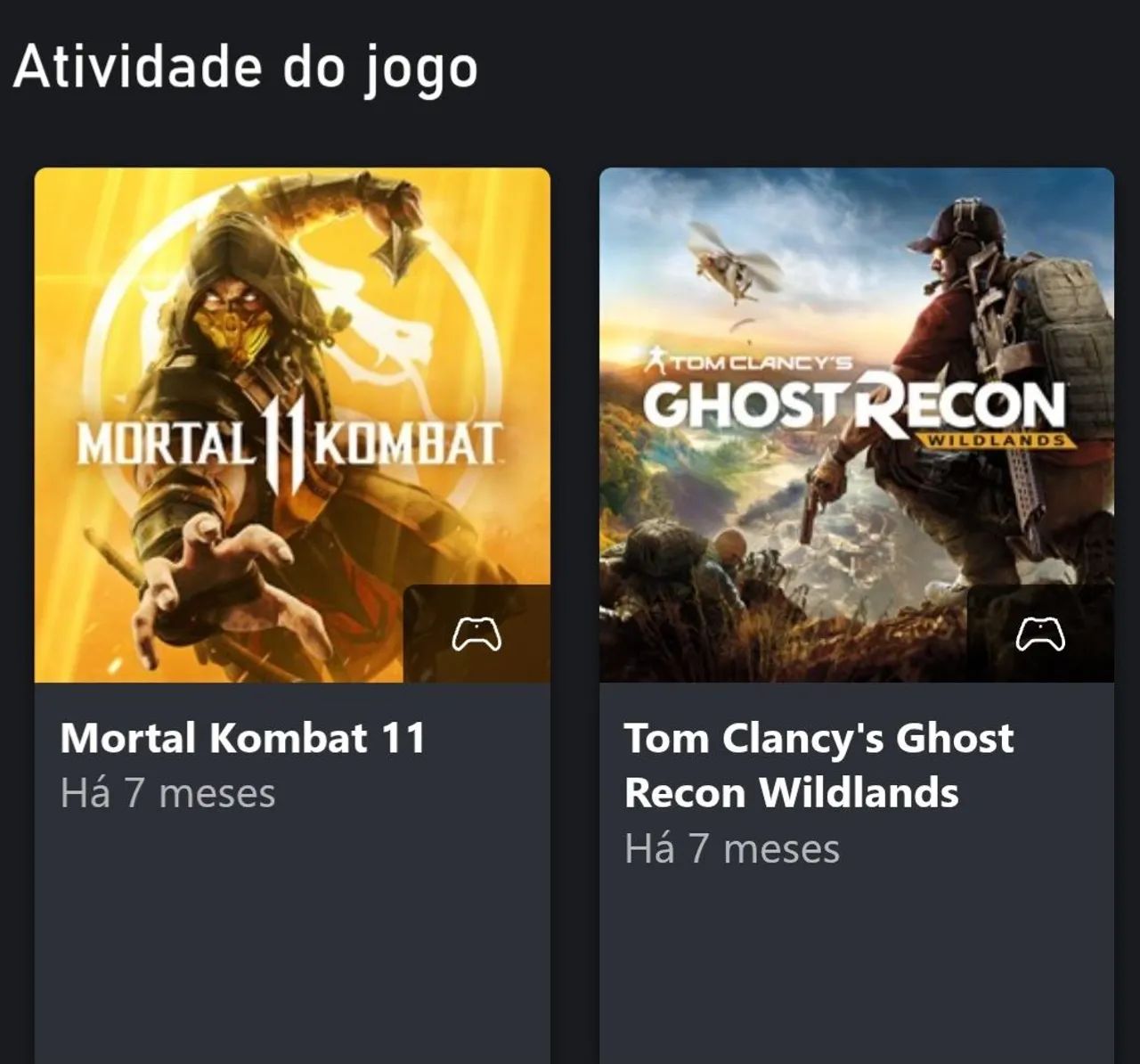 Vendo 4 Jogos de Xbox one Digital - Foto 2