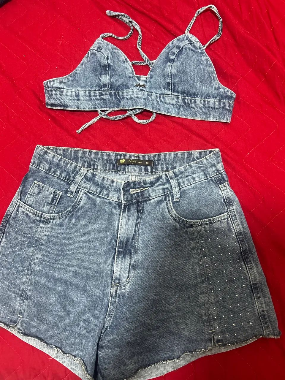 Vendo conjunto jeans  - Foto 2