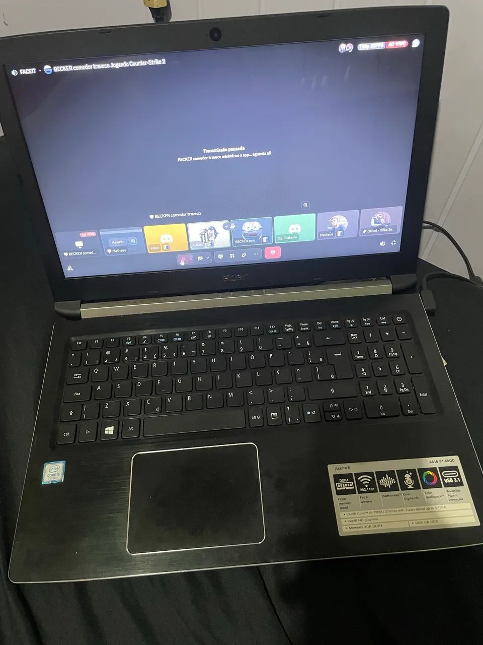 Notebook acer aspire 5  - Foto 4