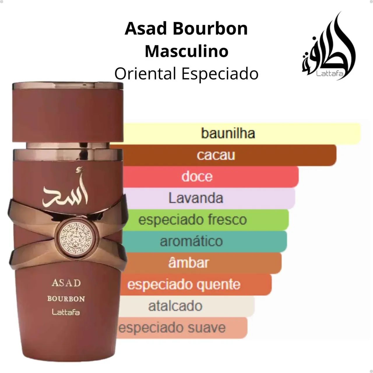 Asad Bourbon 100 ml Perfume árabe  - Foto 3
