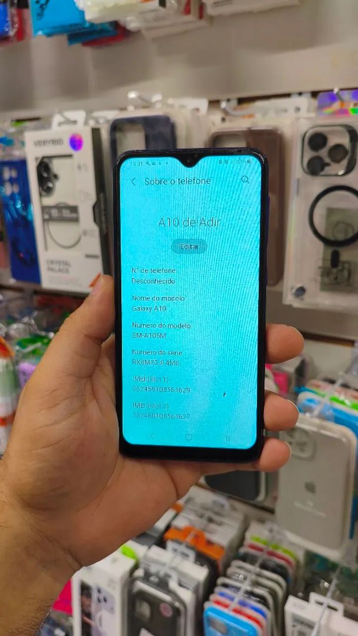 Vendo Samsung A10 Bem conservado 