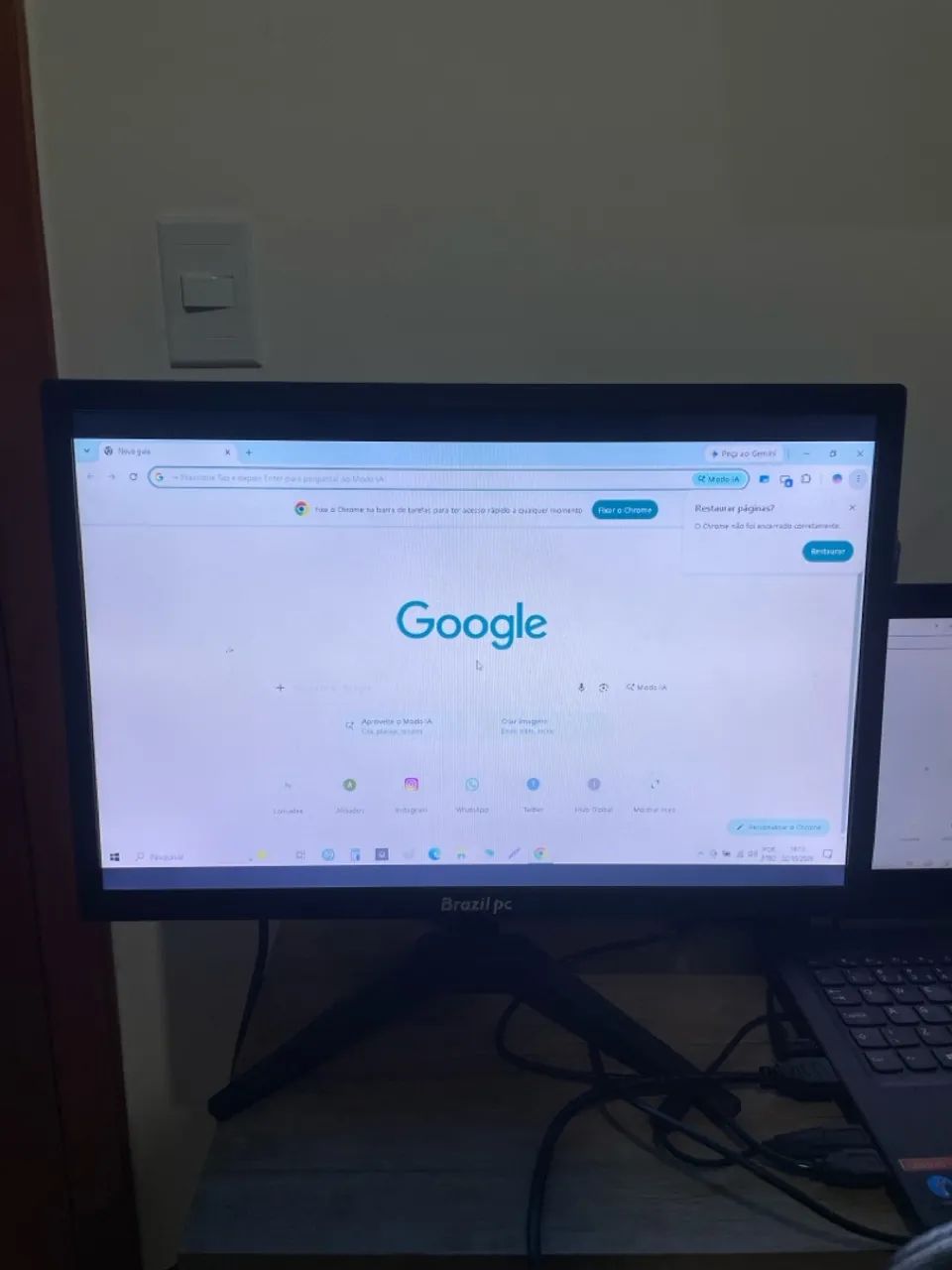 Monitor 19 polegadas brazilpc