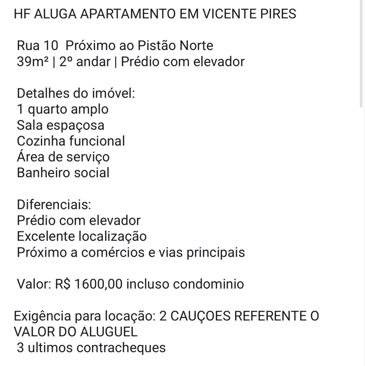 Alugo apartamento de 01 quarto - Foto 5