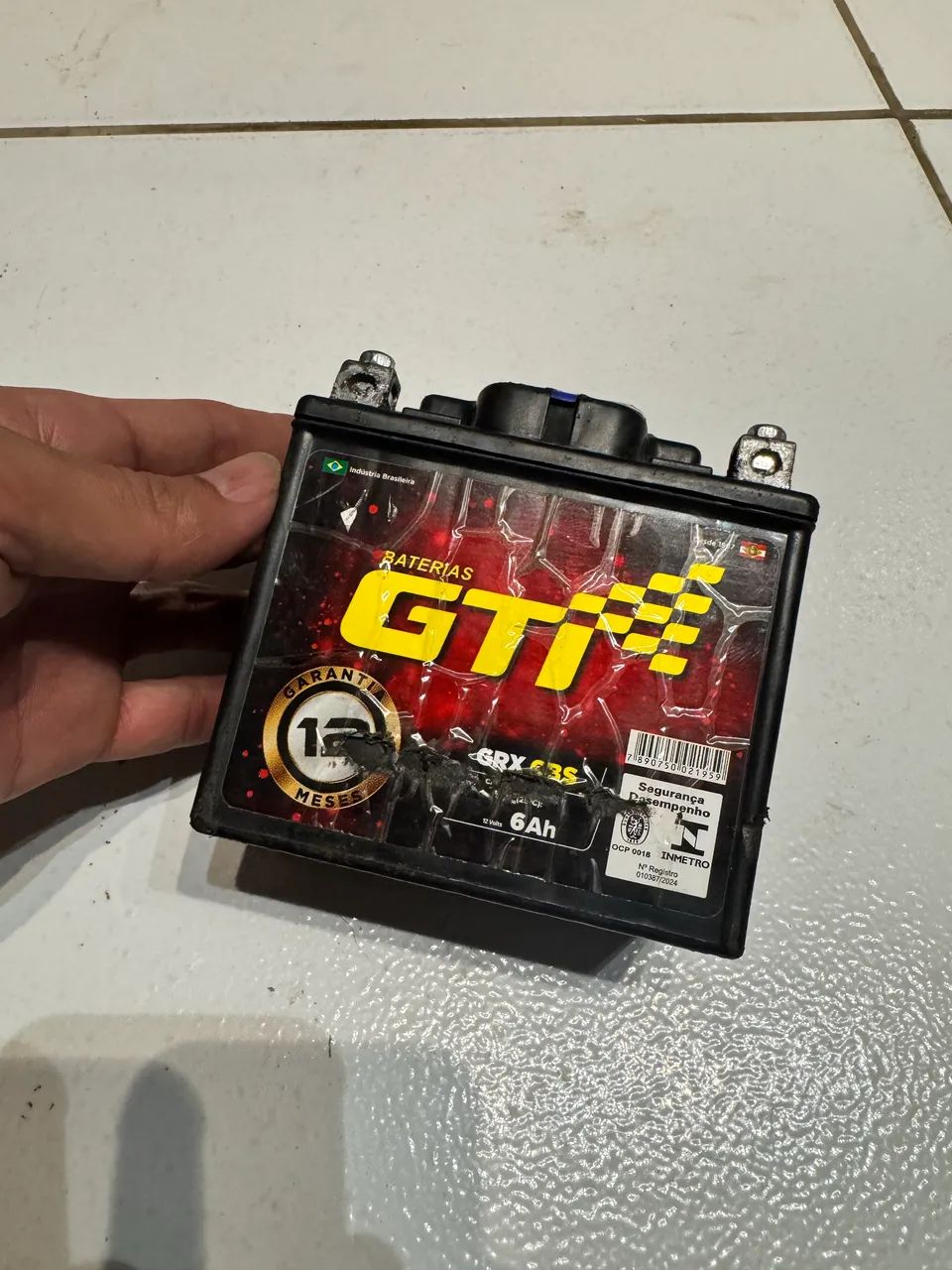 Bateria de moto 6ah - Foto 4