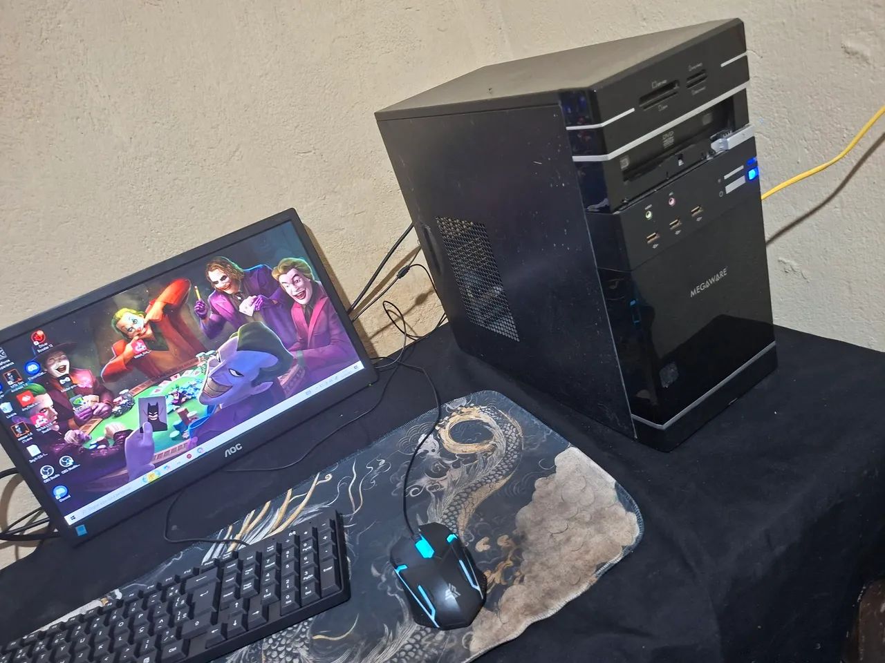 PC Completo Intel Core i5 + Monitor + Teclado e Mouse (Rápido com SSD) - Foto 2