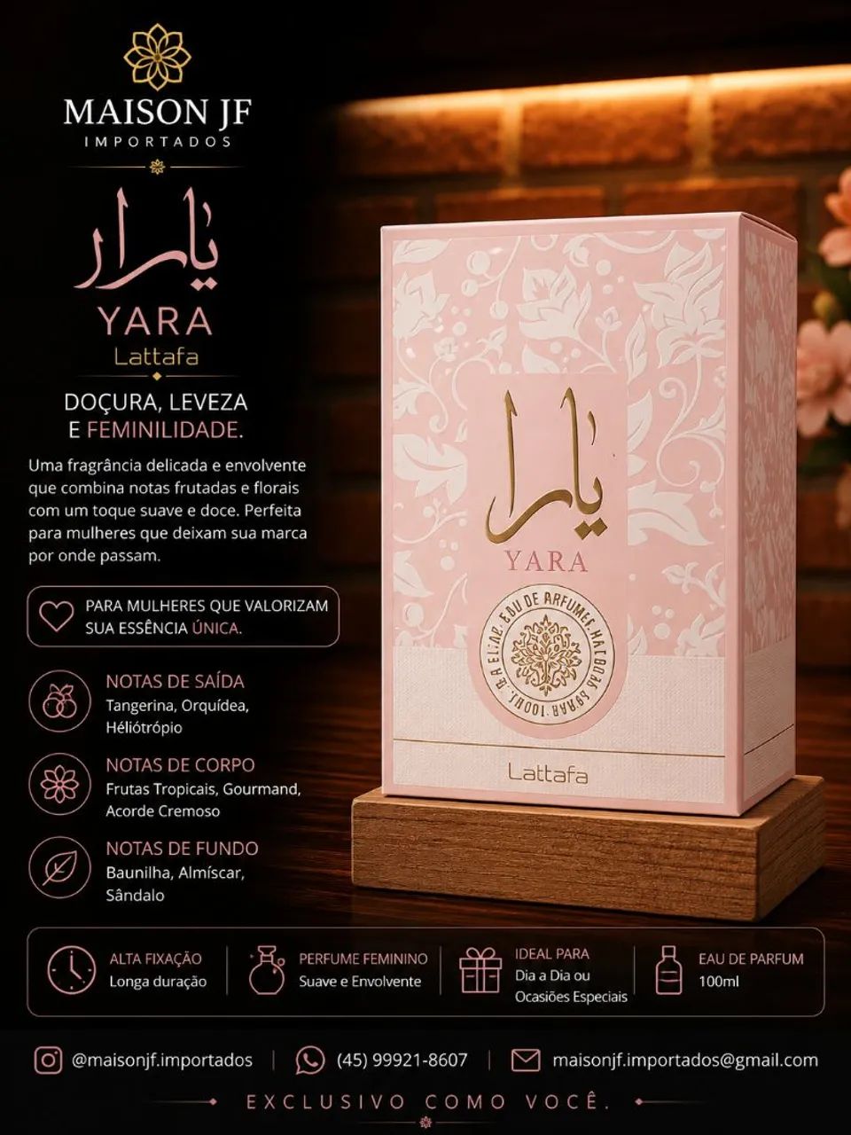 Perfumes árabes, e kit dia dos pais 