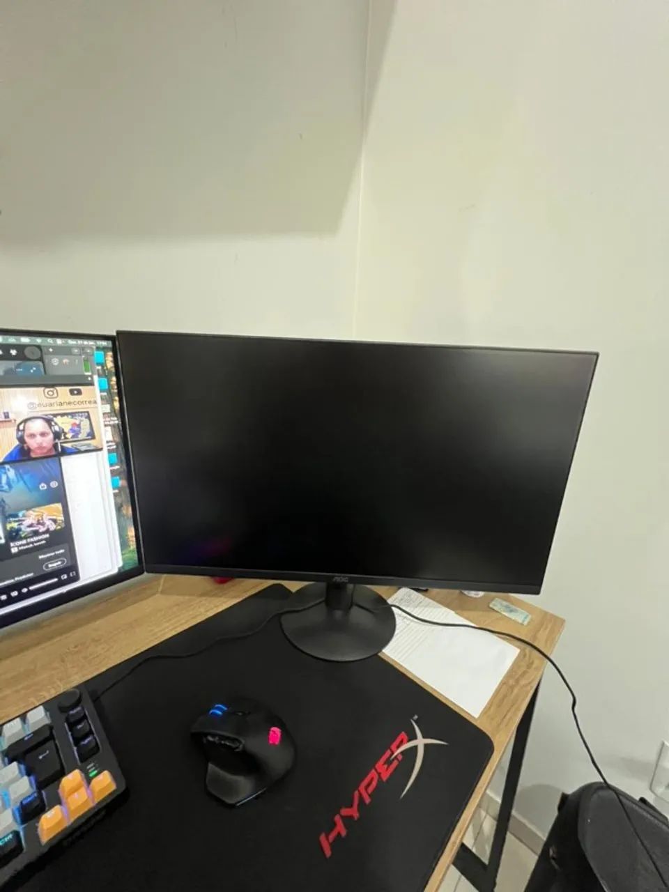 Monitor NOVO: AOC Gaming 27 Polegadas FULL HD 120Hz