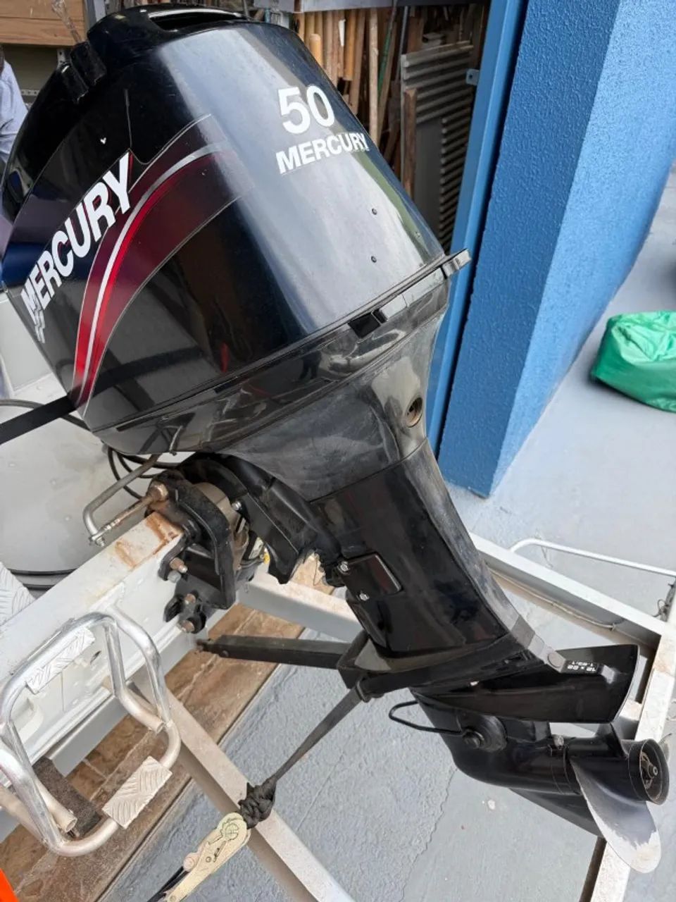 Barco/Lancha c/ motor 50hp - Foto 5