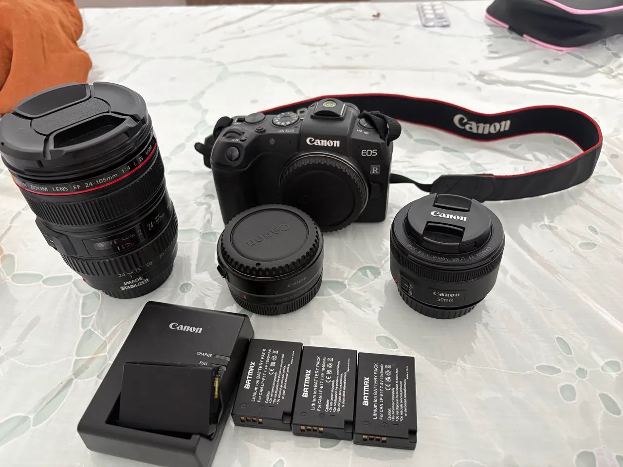 Câmera RP , lente série L 24/105 cânon , 50mm , mochila  - Foto 3