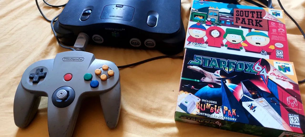 Nintendo 64 Completo Com JOGOS ORIGINAIS - Foto 2
