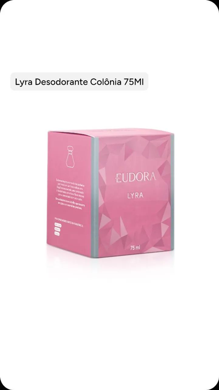 Lyra Desodorante Colônia 75Ml - Foto 2