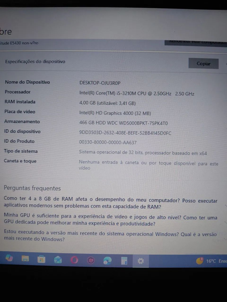 Desktop Dell E5430