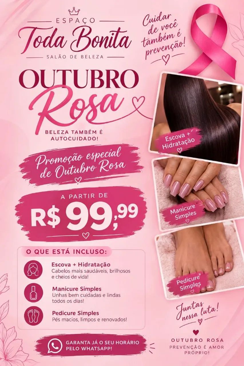 Promoção  Outubro Rosa
