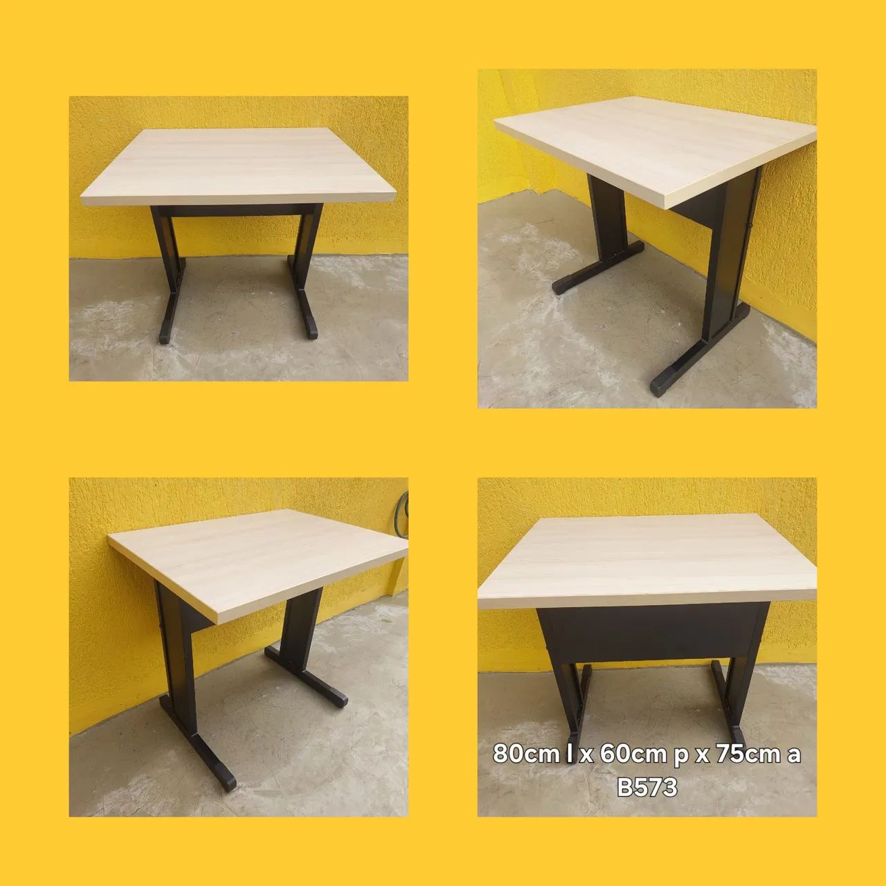 Mesa escritório 80x60cm