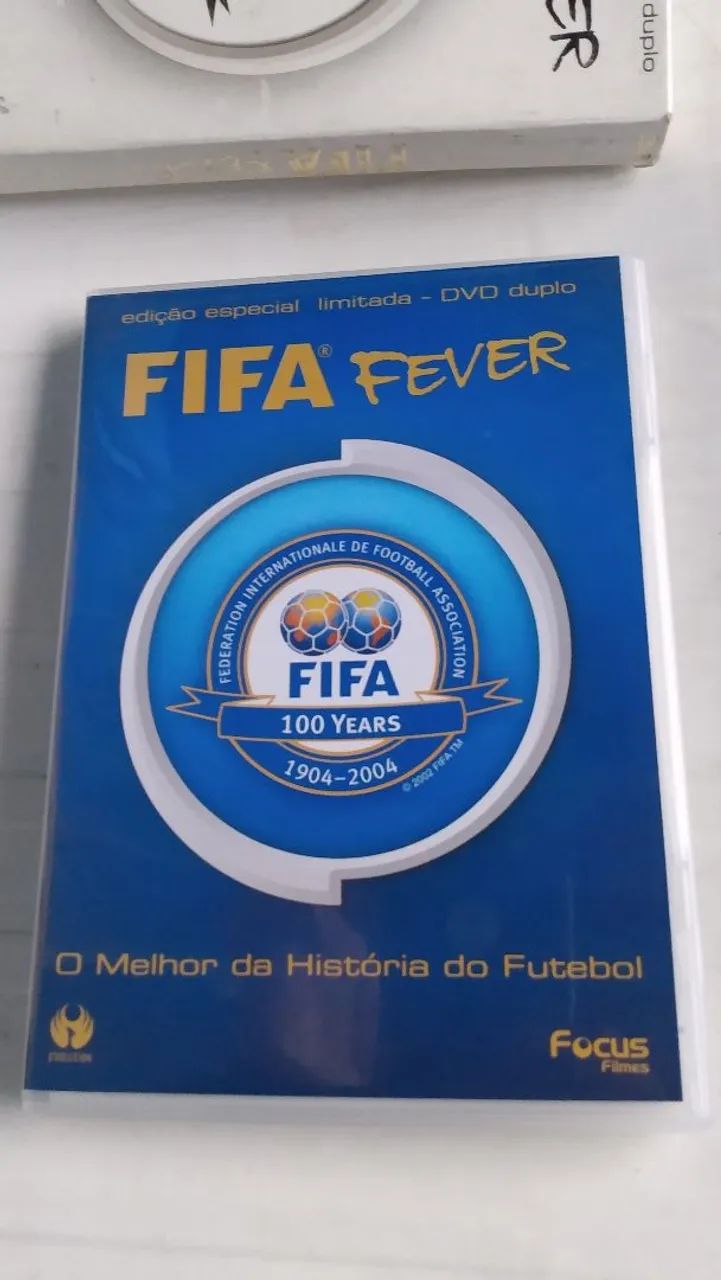 DVD duplo original FIFA fever ótimo estado. 