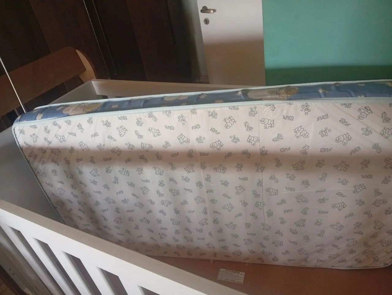 Berço americano com colchão Ortobom d18 - Foto 4