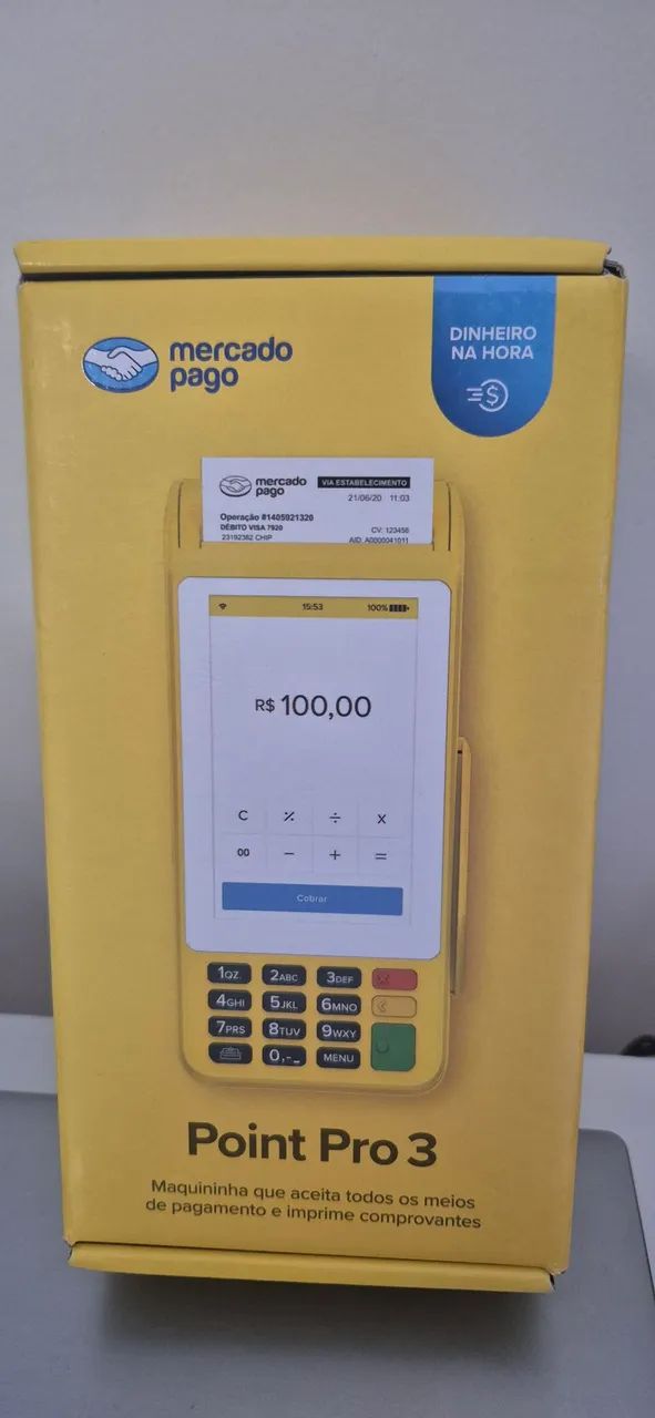 Maquininha Mercado Pago Point  Pro 3 