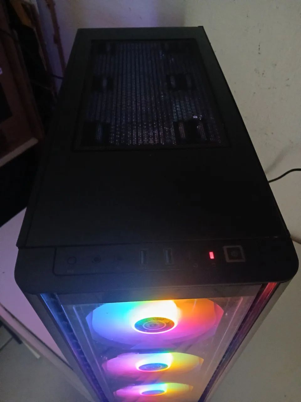 CPU Core i3 9° Geração \ 8gb/ Gabinete Game 3Fans Led / Windows10  - Foto 2