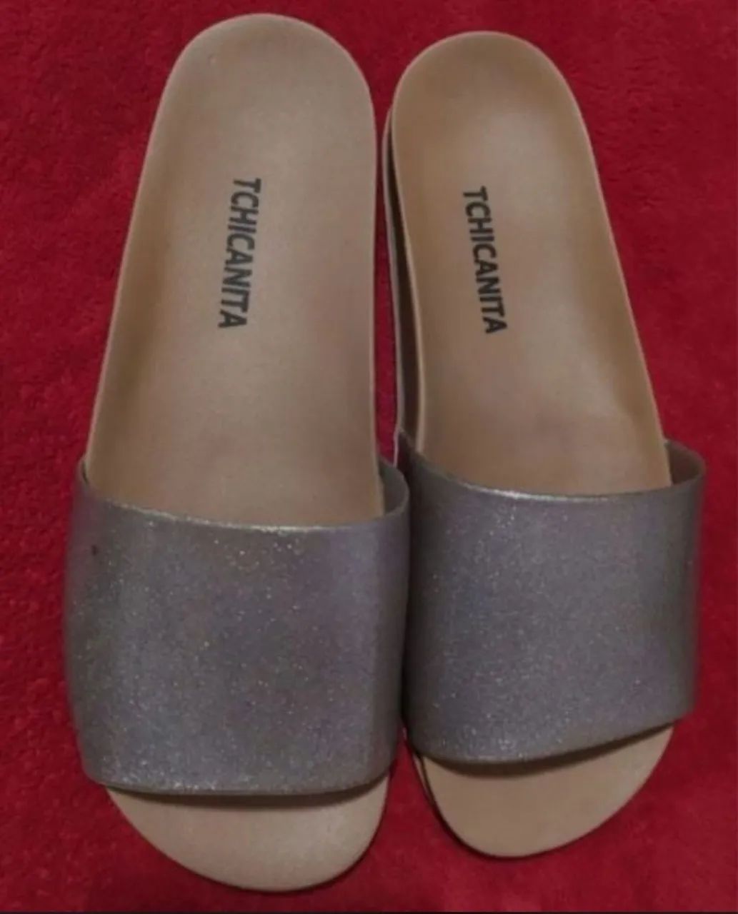 Chinelo com Glitter 