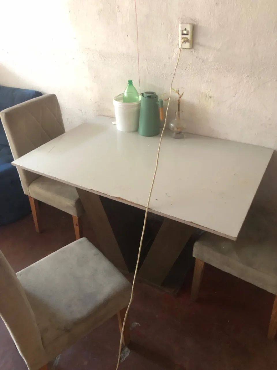 mesa 4 cadeira  - Foto 2