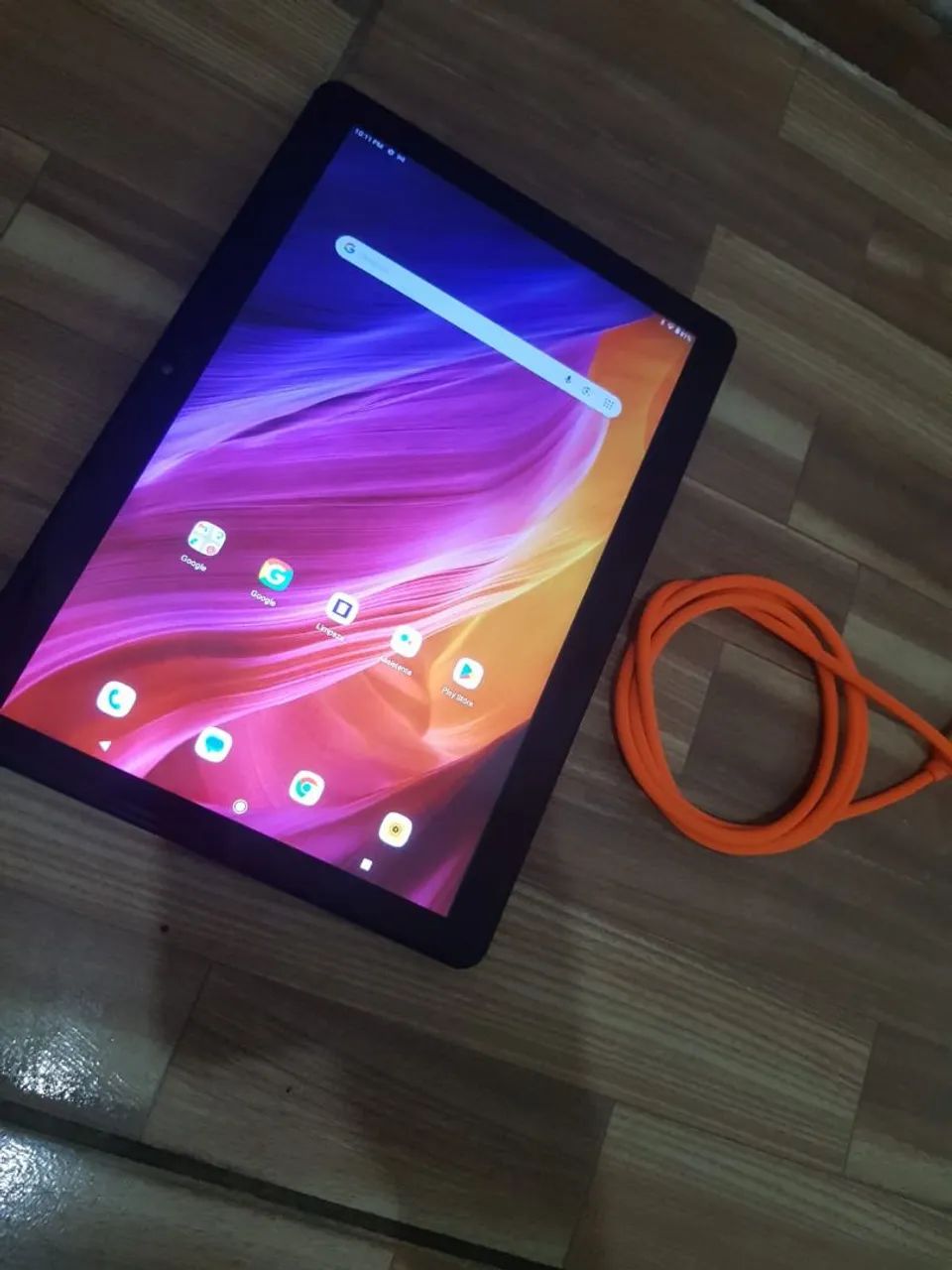 Tablet grandão 32 gigas + capa - Foto 2