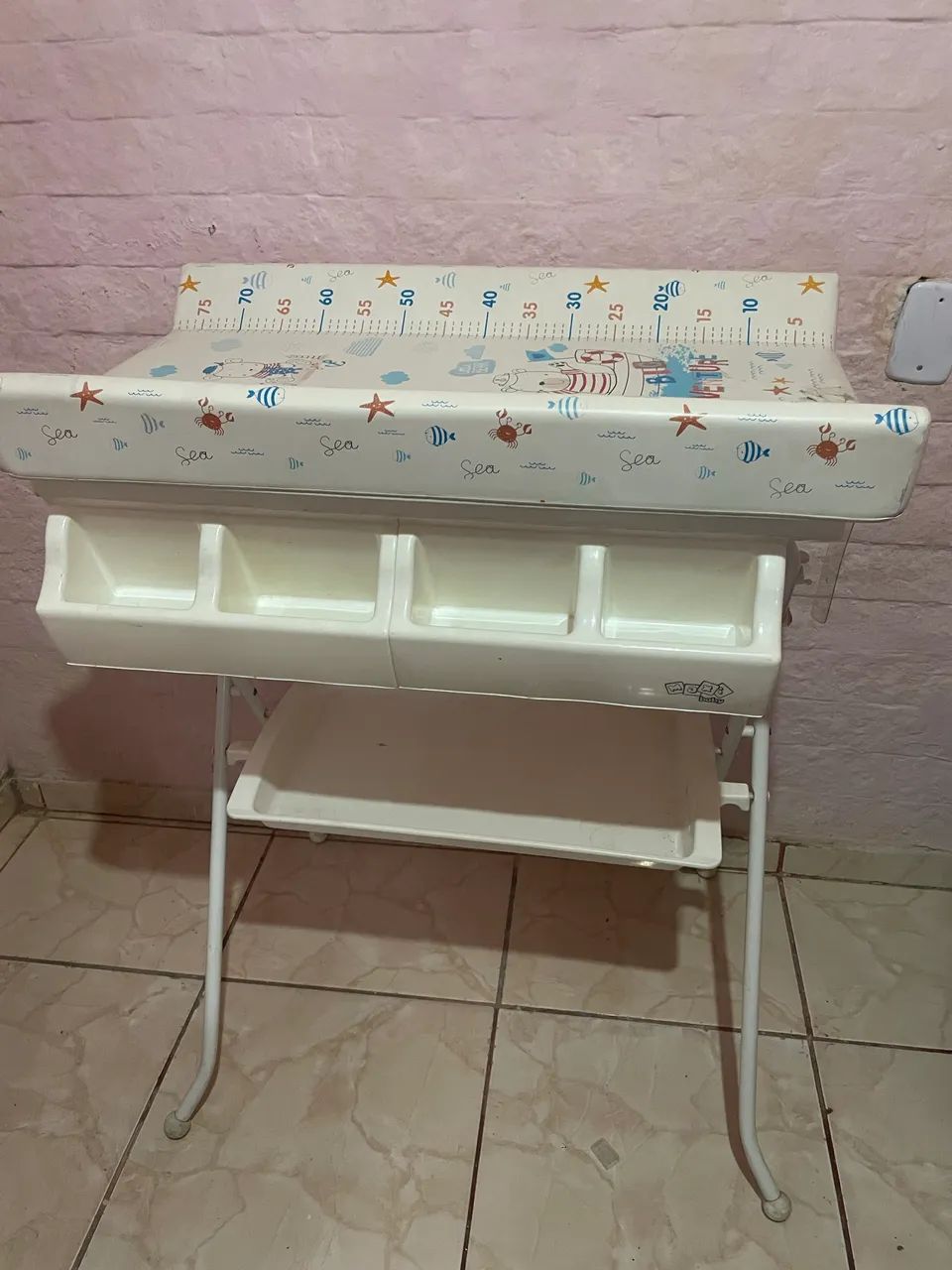 Banheira com suporte 