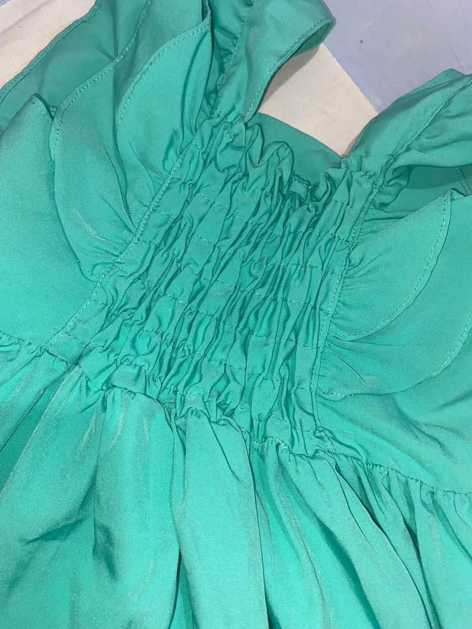 Vestido verde infantil  - Foto 2