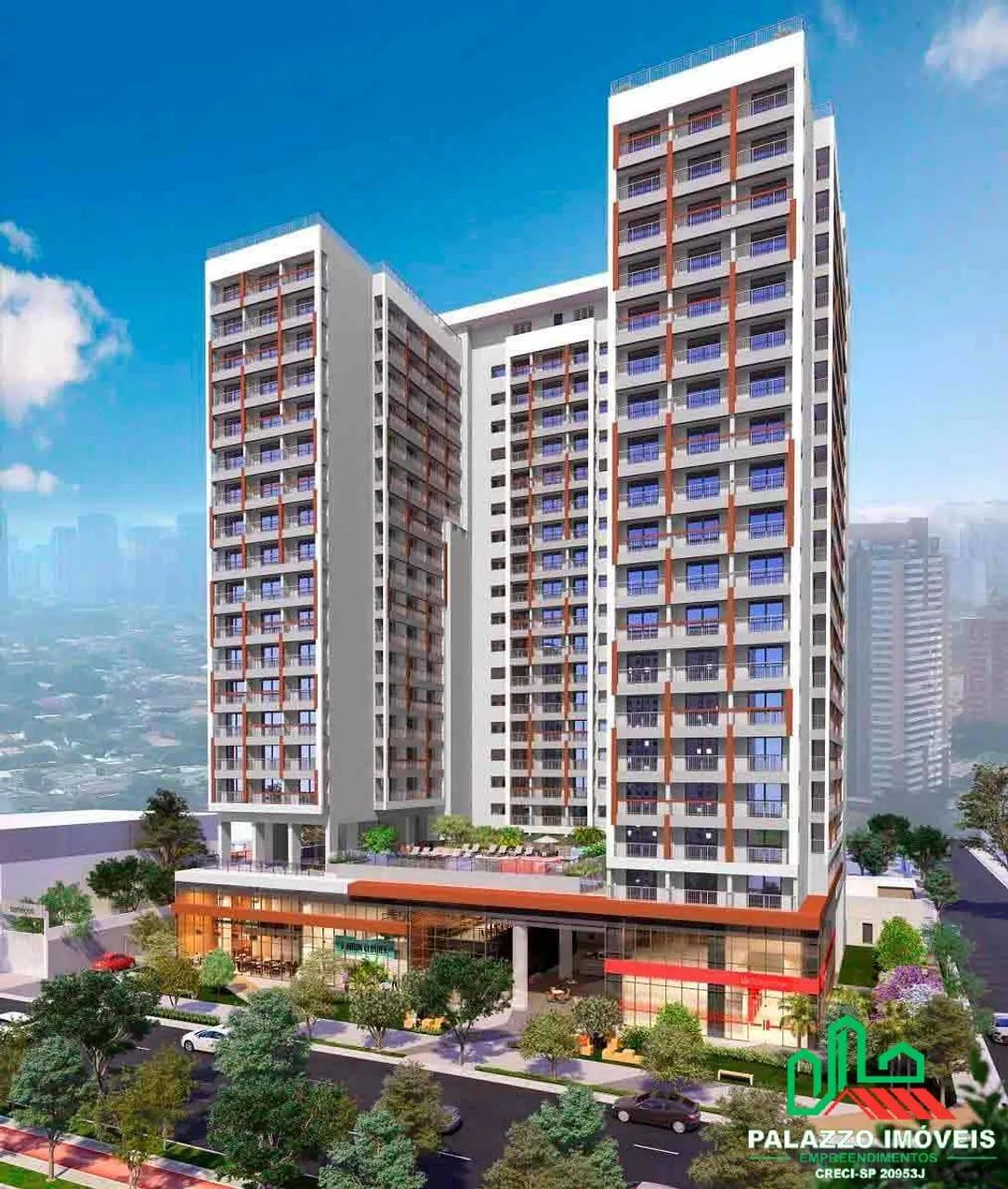 APARTAMENTO STÚDIO 24,00M2 PRONTO COM LAZER E SERVIÇOS ZONA SUL BROOKLIN - Foto 2