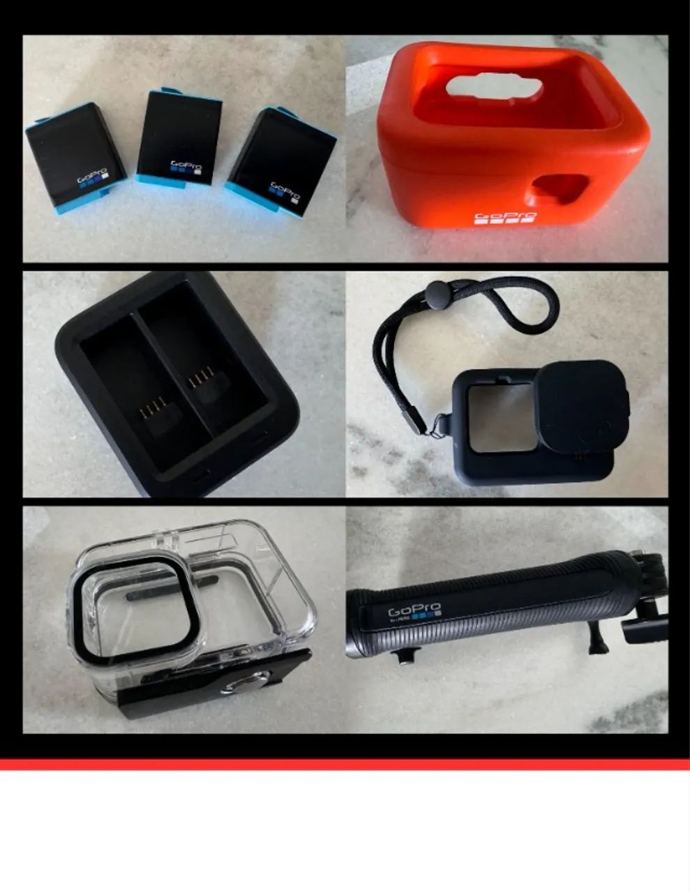 GOPRO 10 + BATERIAS + KIT COMPLETO DE ACESSÓRIOS - Foto 2
