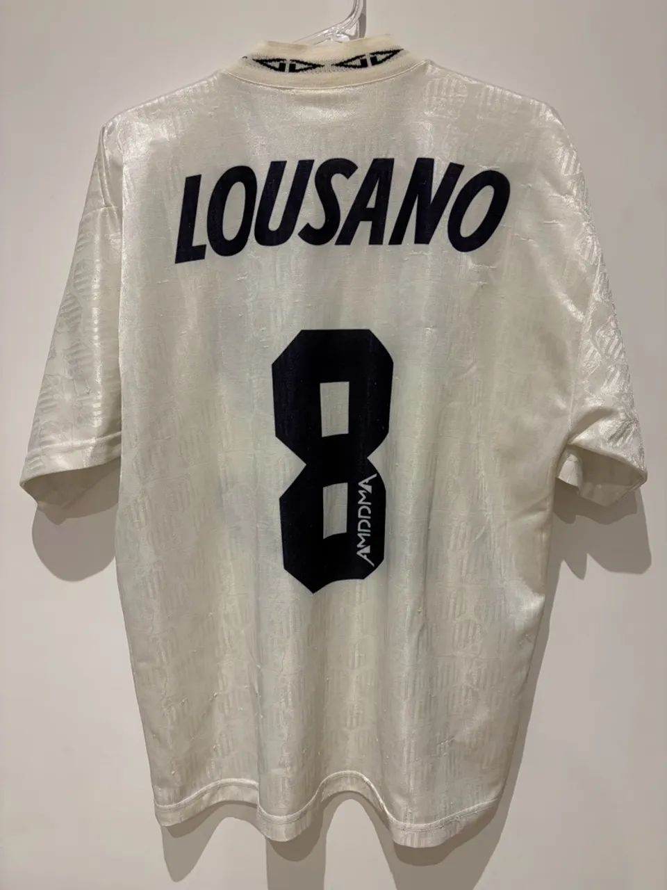Camisa Santos FC 1994/95 Amddma Lousano #8 Vintage G - Roupas