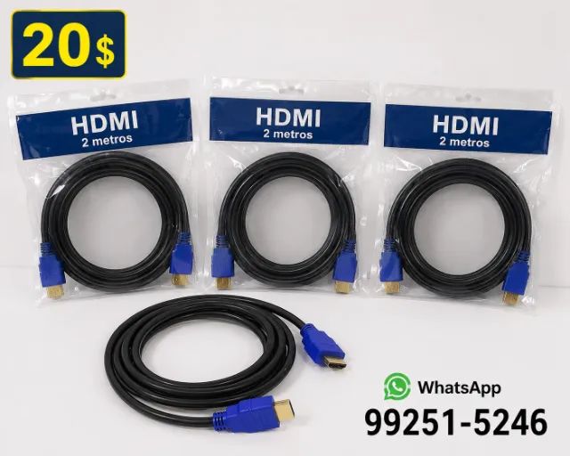 Cabo HDMI de 2 metros