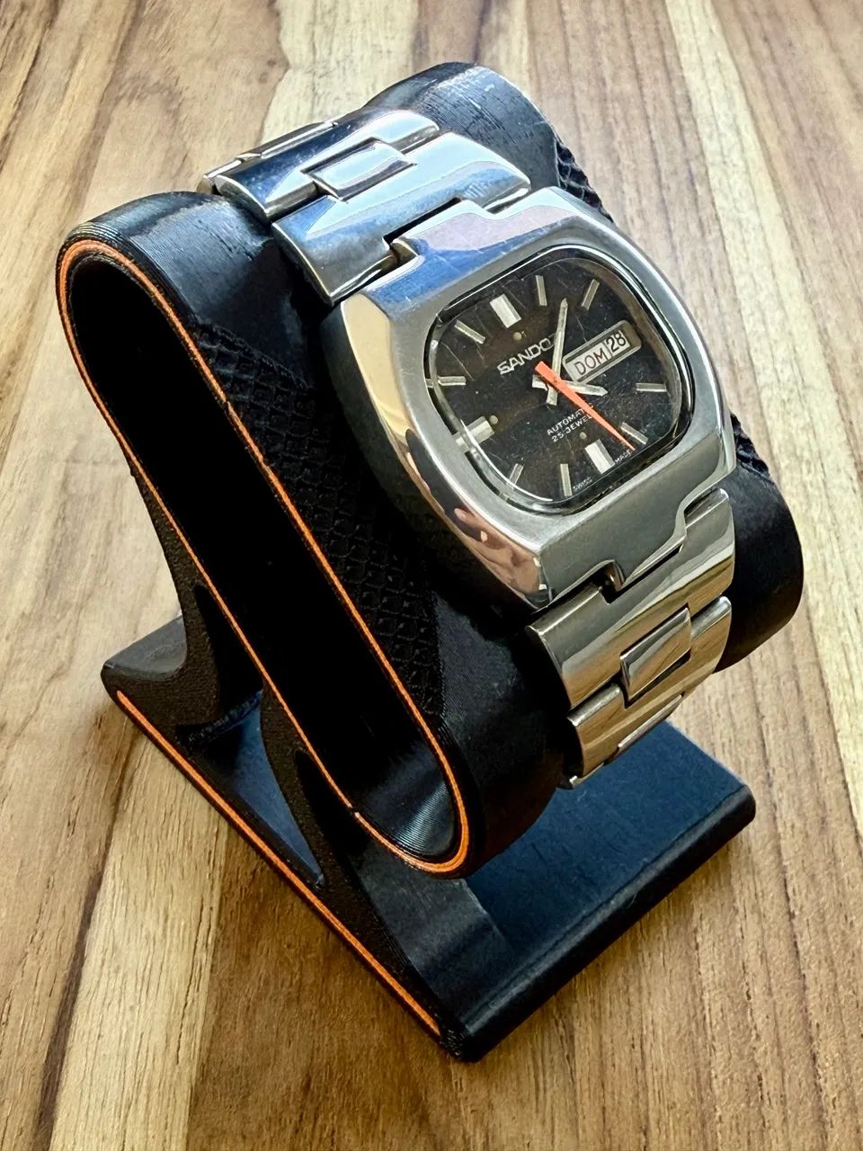 Relógio Sandoz Automatic Swiss Made - 1970 - Foto 2