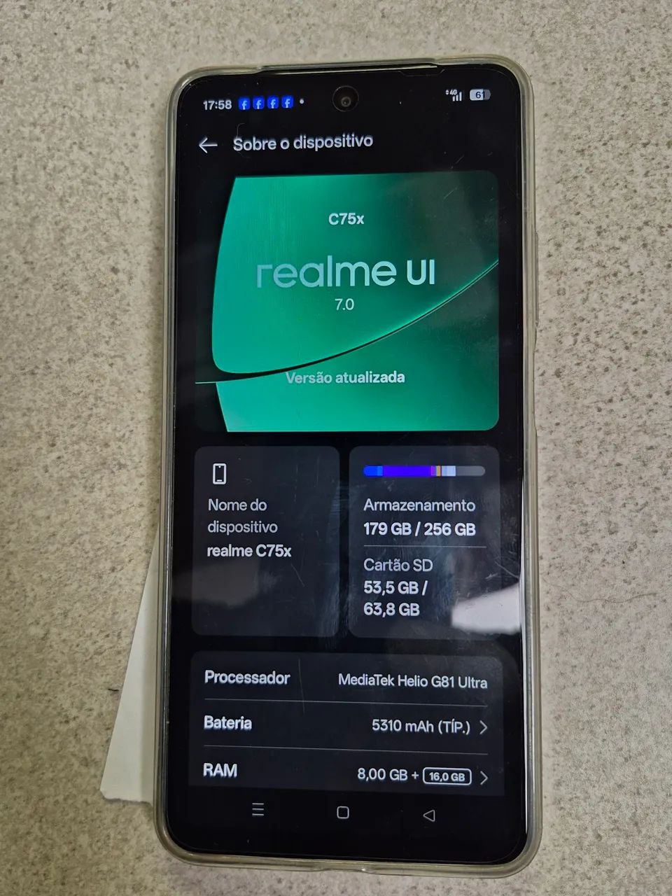 Celular realmi C75x - Foto 2
