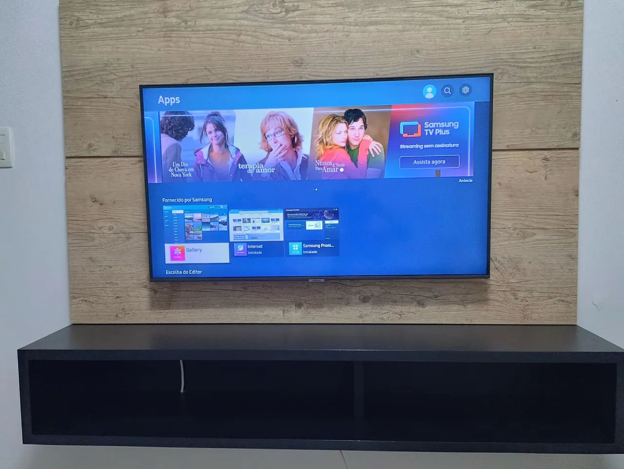 Smart Tv com painel e rack - Foto 2