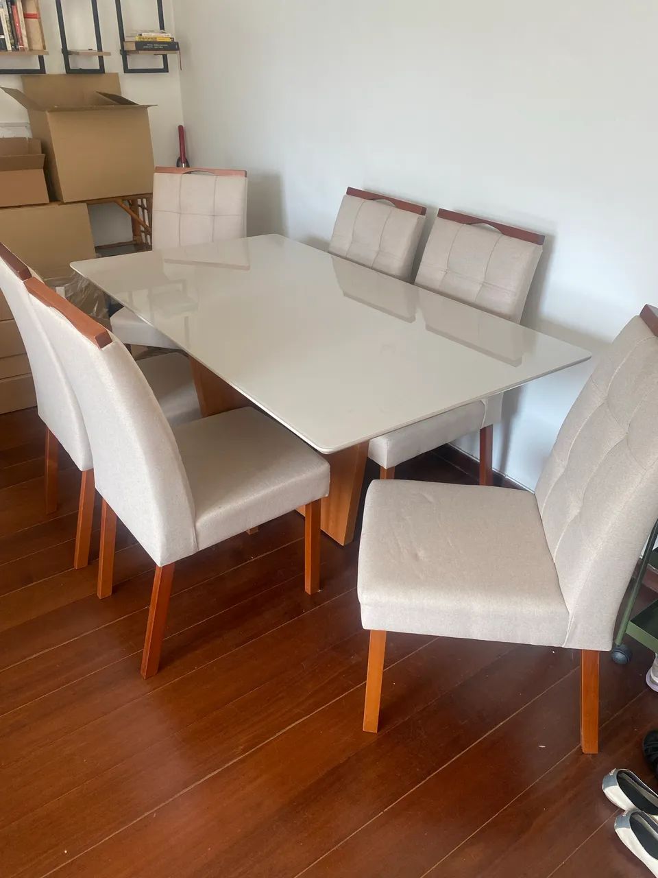 Mesa e 6 cadeiras - Foto 5