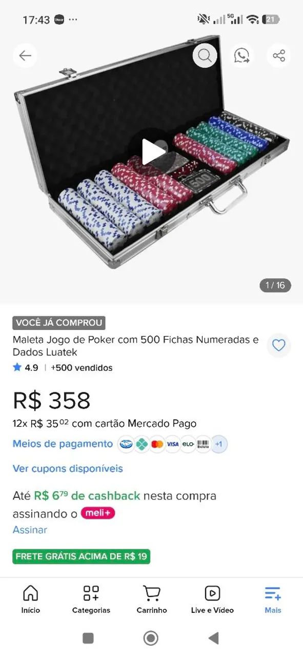 Maleta de poker  - Foto 4