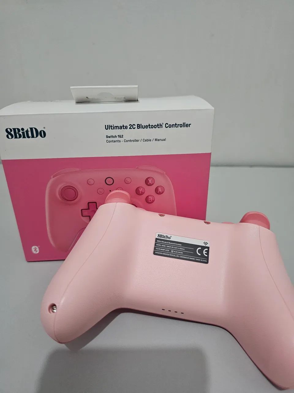Controle 8BitDo Ultimate 2C Bluetooth - Rosa - Foto 4