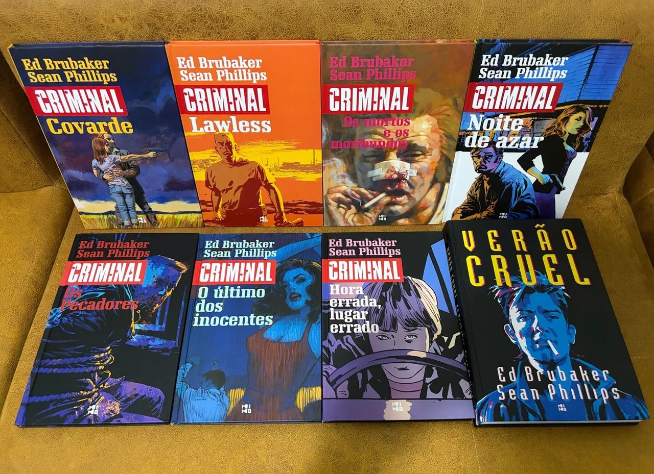 Criminal Ed Brubaker Completo + Spin Off Verão Cruel 