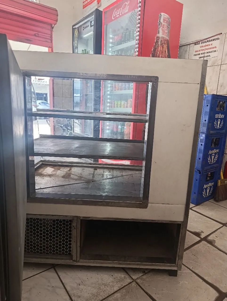 Expositor de frios (precisa de reparos) funciona normal - Foto 2