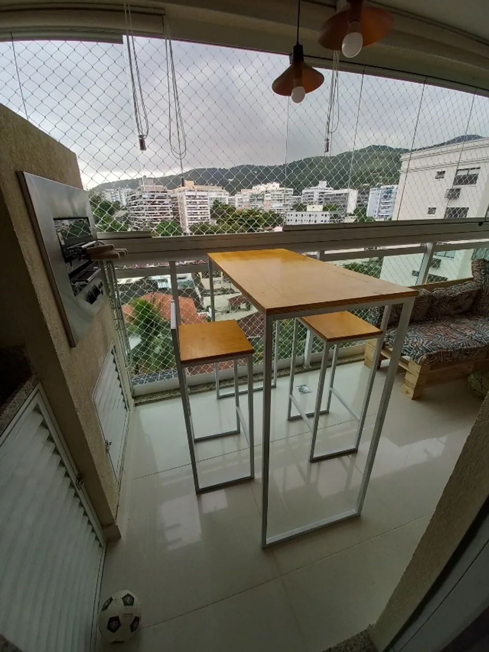 Balcão com duas banquetas industrial - Foto 3