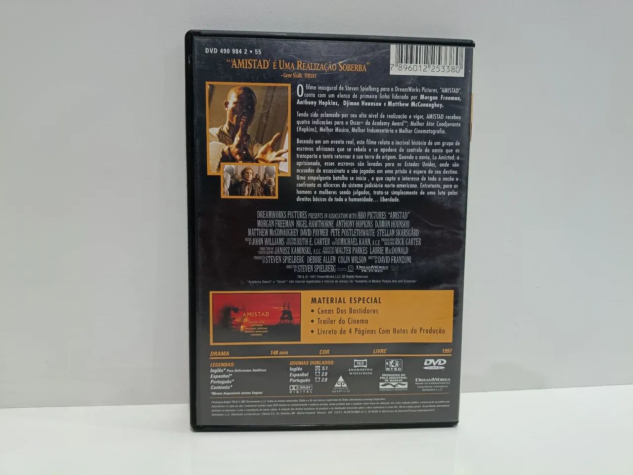 DVD Filme Amistad  - Foto 2